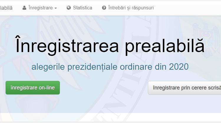 inregistrarea prealabila